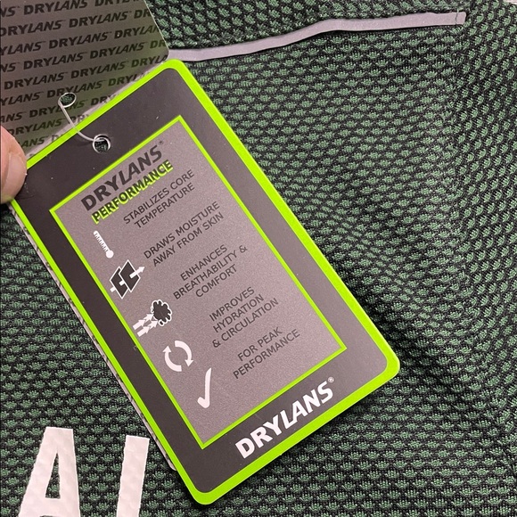 Lansdowne Ireland Athletic Dept Performance Soccer T-Shirt Green Kids 7/8 Years - Picture 3 of 8